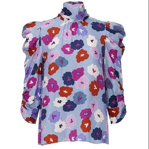 kate spade new york Winter Garden Blouse sz small